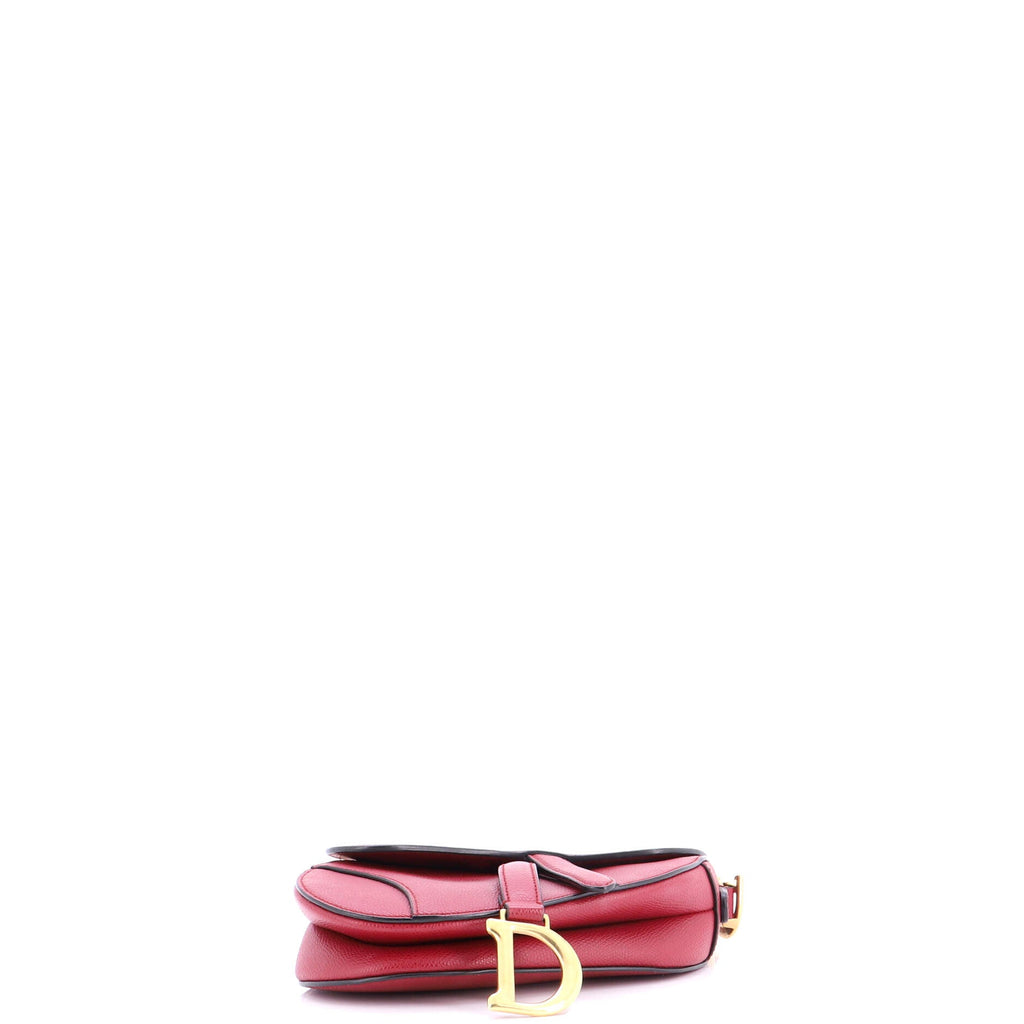 Saddle Handbag Leather Mini