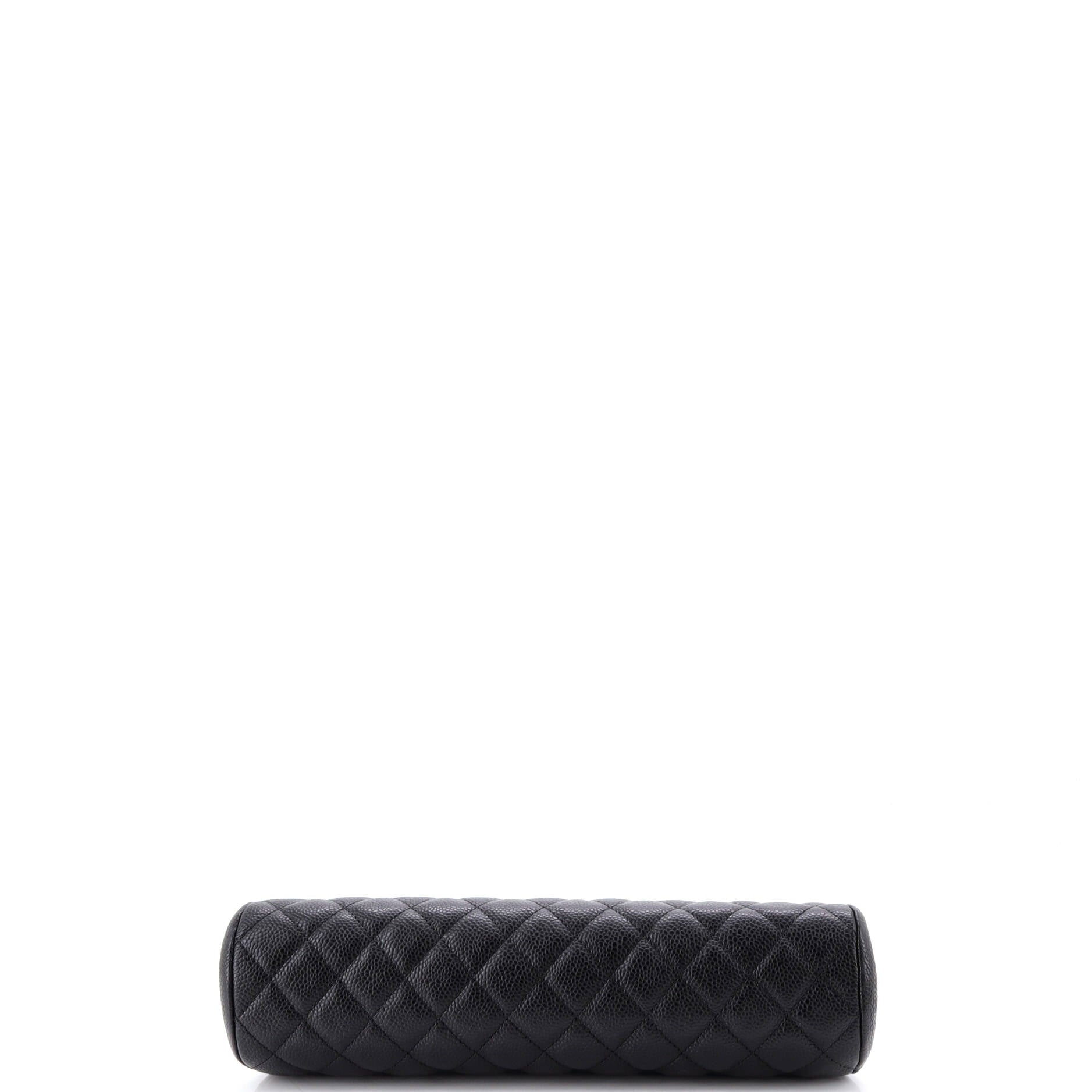 Timeless Clutch Quilted Caviar