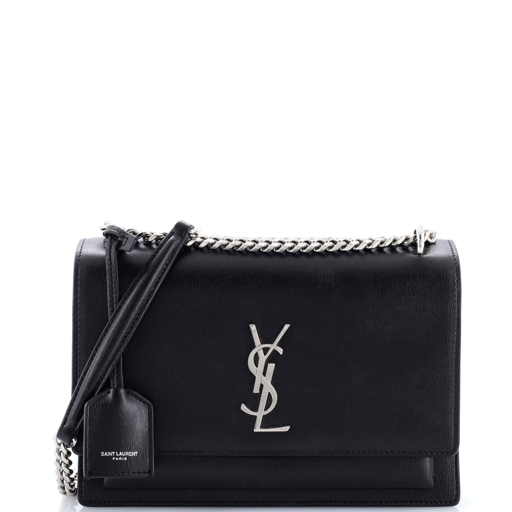 Sunset Crossbody Bag Leather Medium