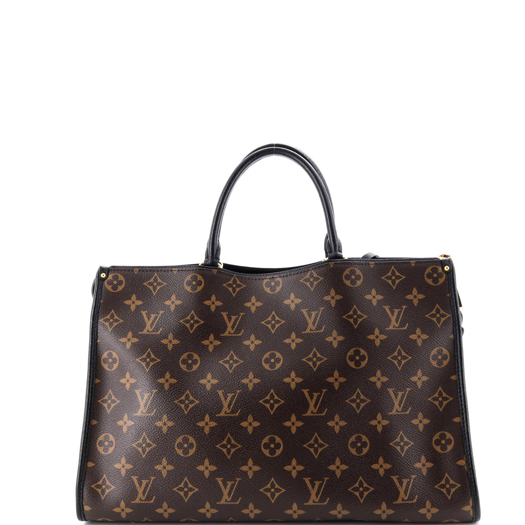 Popincourt NM Handbag Monogram Canvas with Leather MM