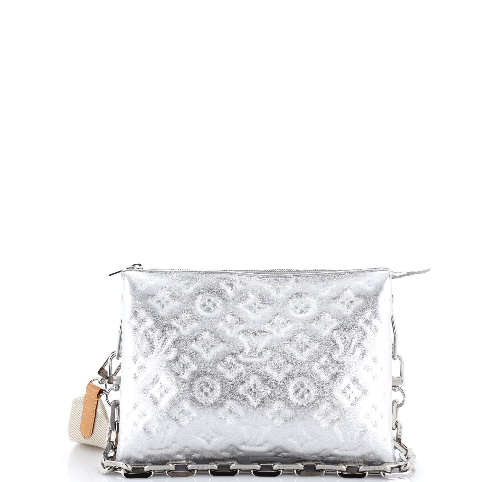 Coussin Bag Monogram Embossed Lambskin PM