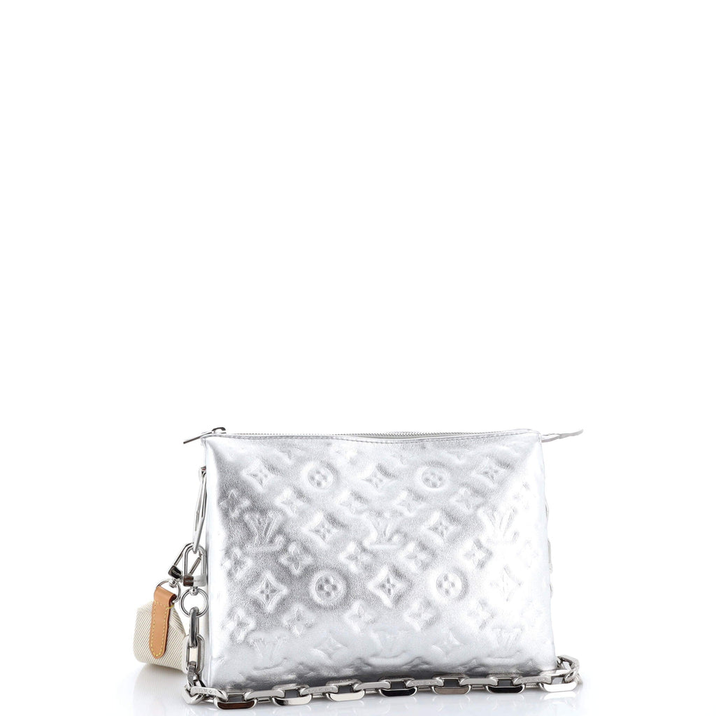 Coussin Bag Monogram Embossed Lambskin PM
