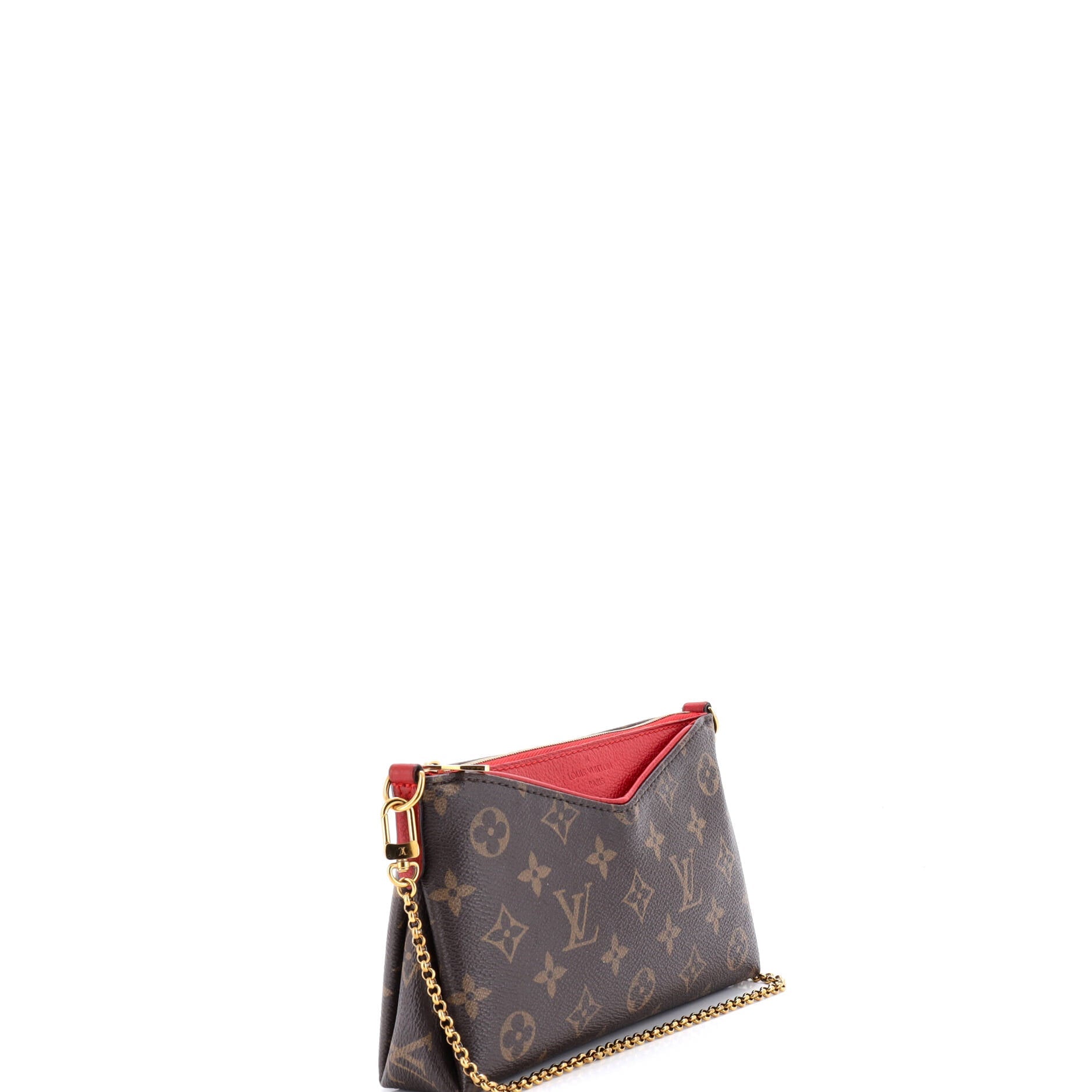 Pallas Clutch Monogram Canvas with Leather
