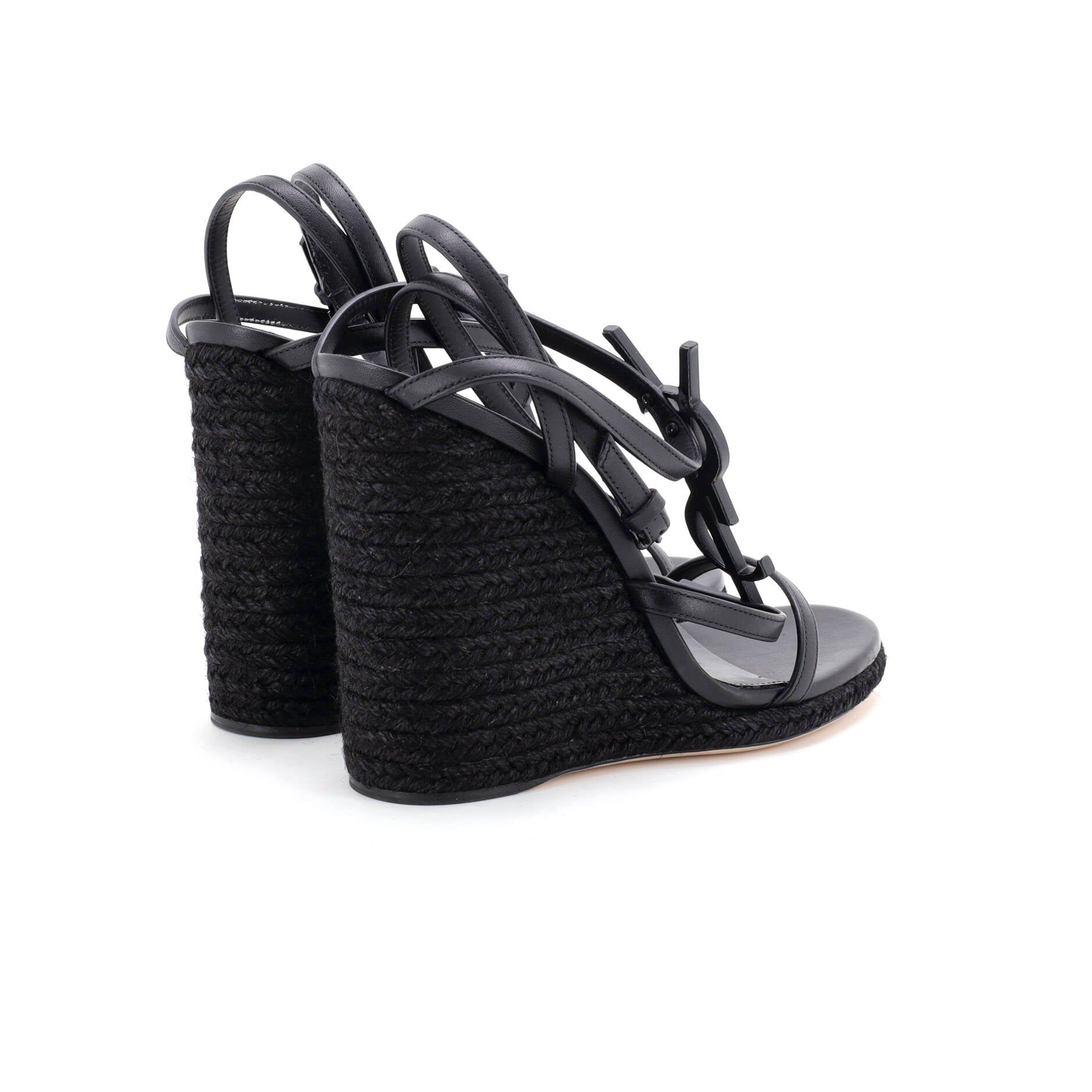 Women's Cassandra Wedge Espadrilles Leather
