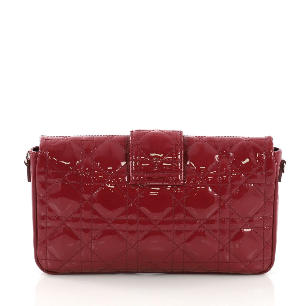 New Lock Pouch Cannage Quilt Patent Mini