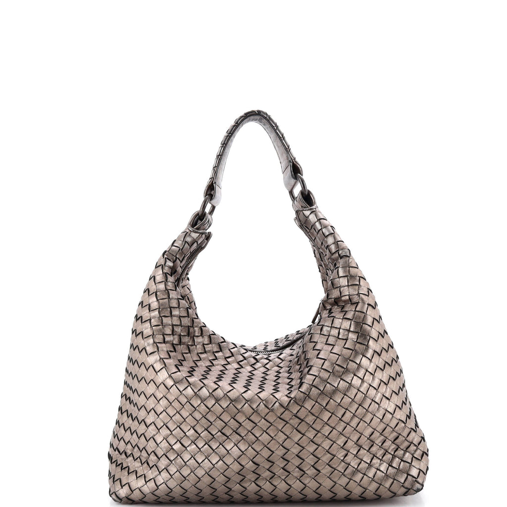 Sloane Hobo Intrecciato Nappa Medium