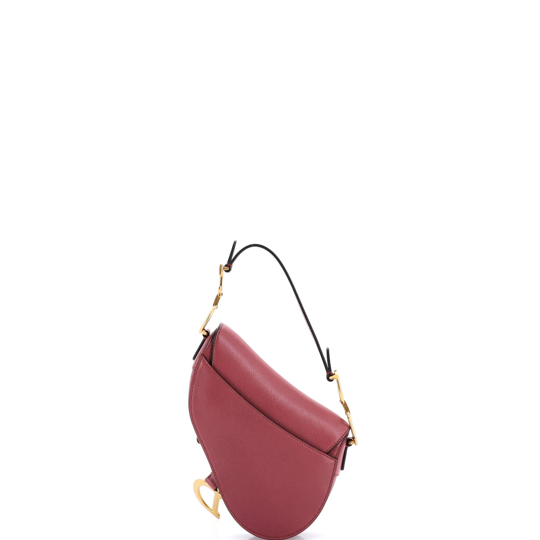 Saddle Handbag Leather Mini