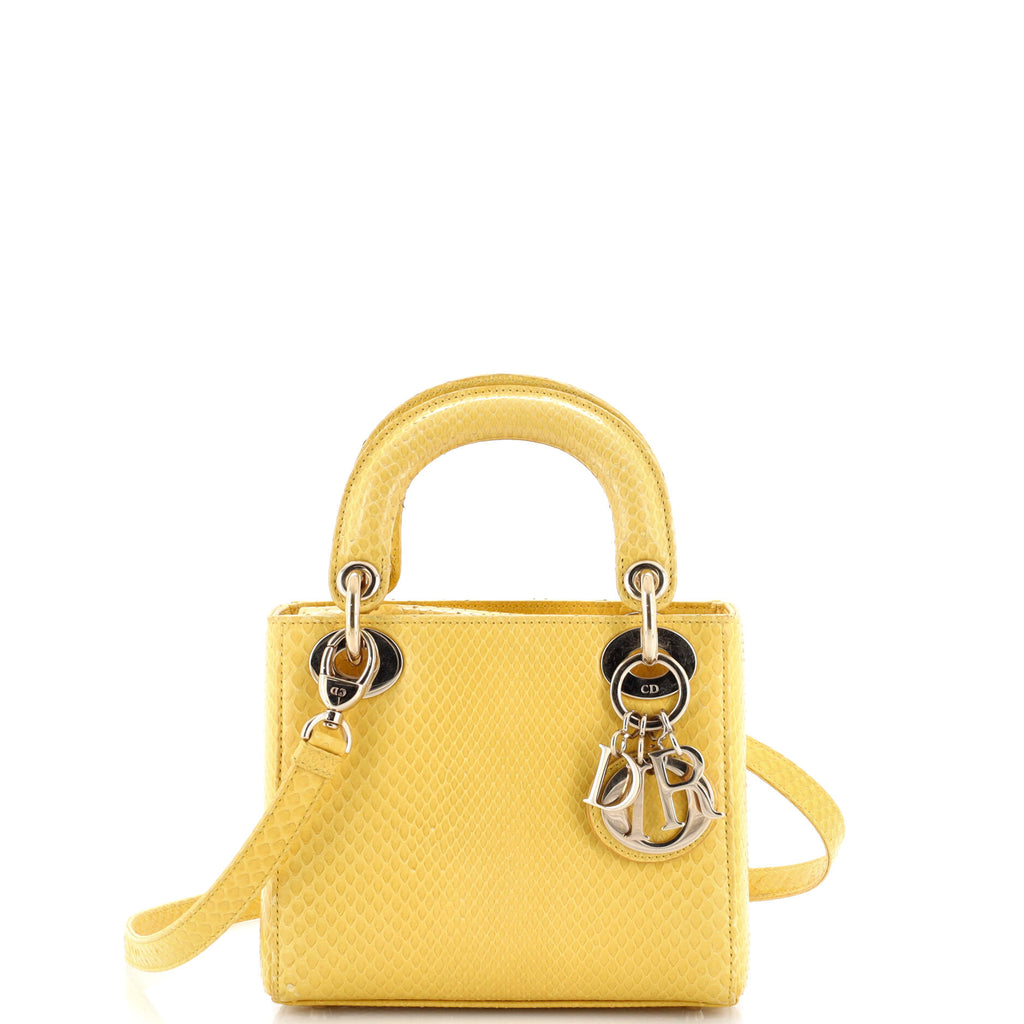 Lady Dior Bag Python Mini