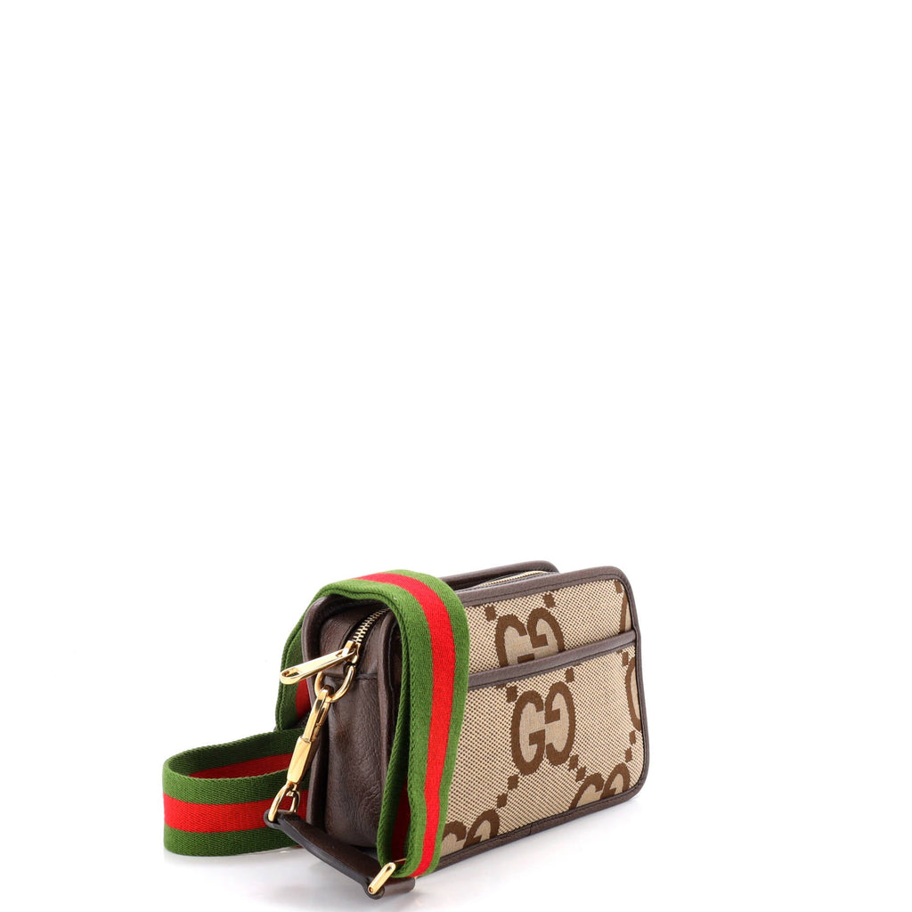 Camera Bag Jumbo GG Canvas Mini