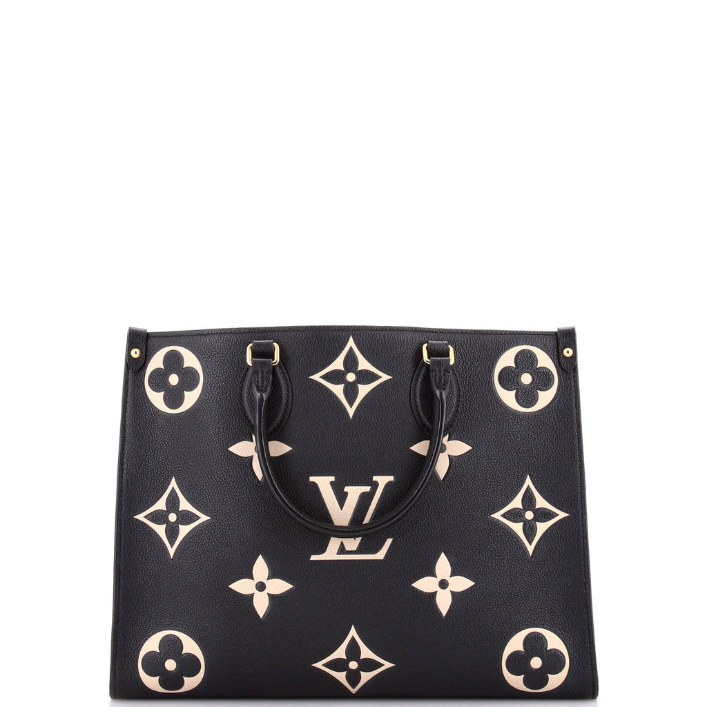 OnTheGo Tote Bicolor Monogram Empreinte Giant MM