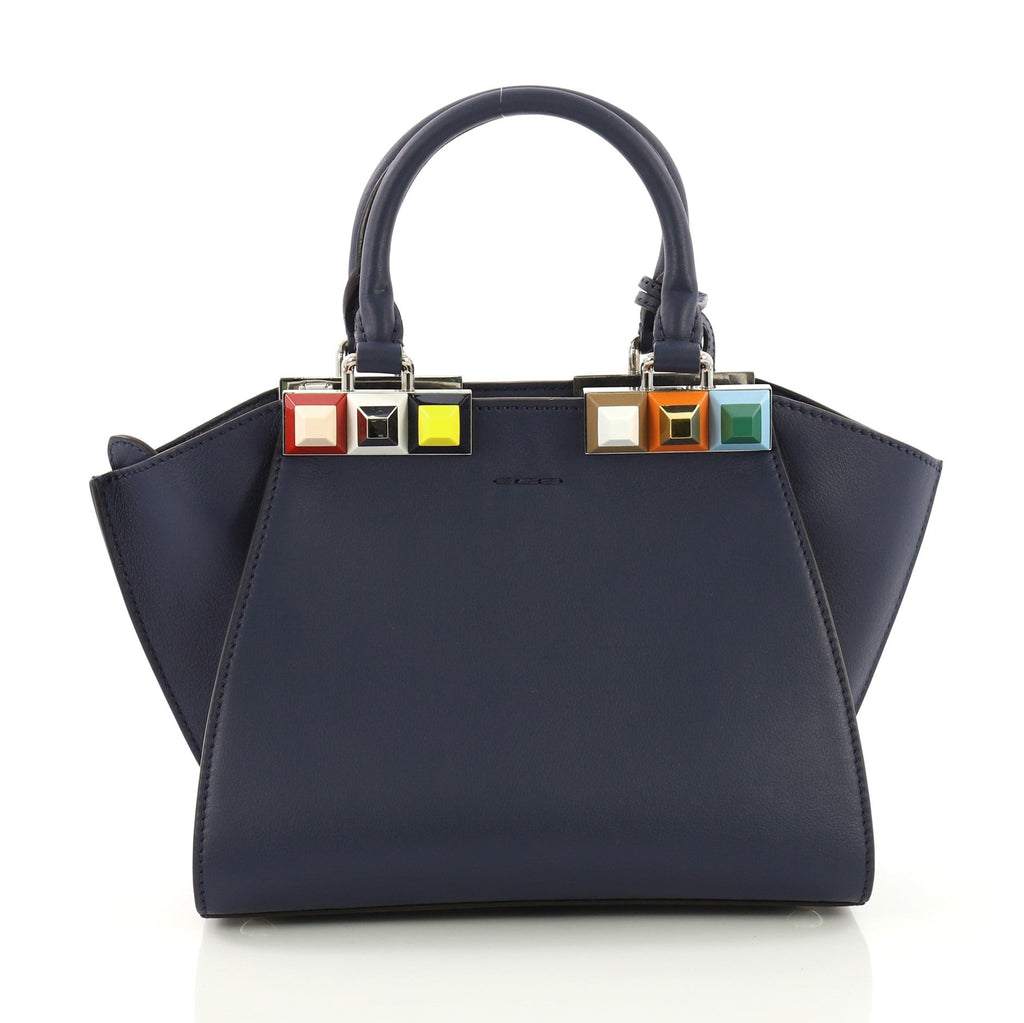 3Jours Handbag Studded Leather Mini