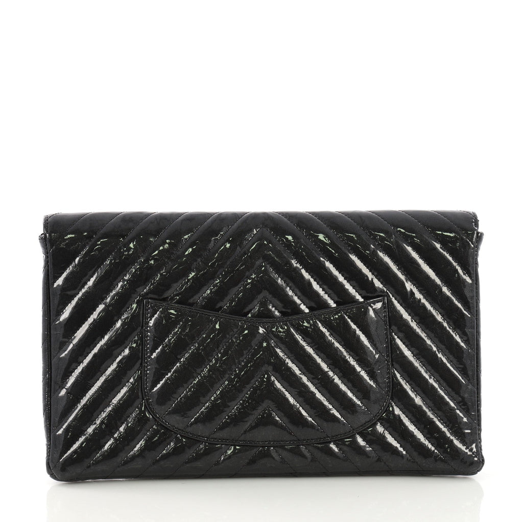 Classic Flap Clutch Chevron Patent