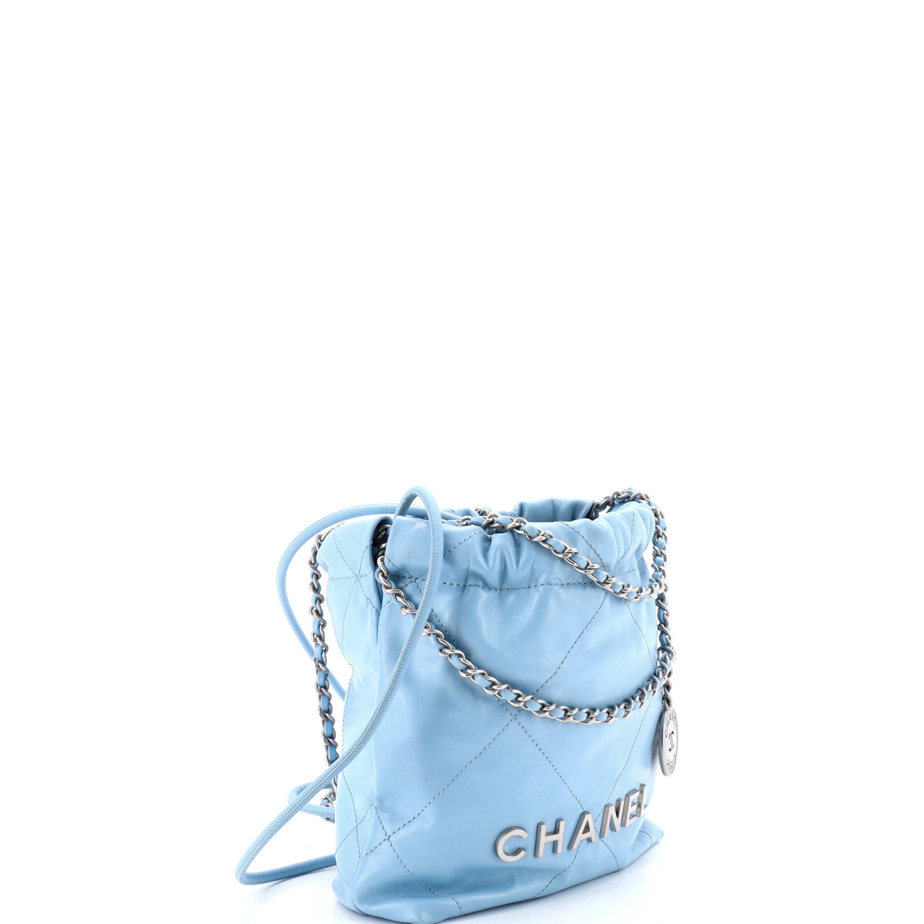 22 Chain Hobo Quilted Calfskin Mini