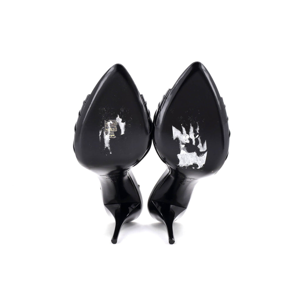 Women's Babylone Heeled Mule Sandals Leather