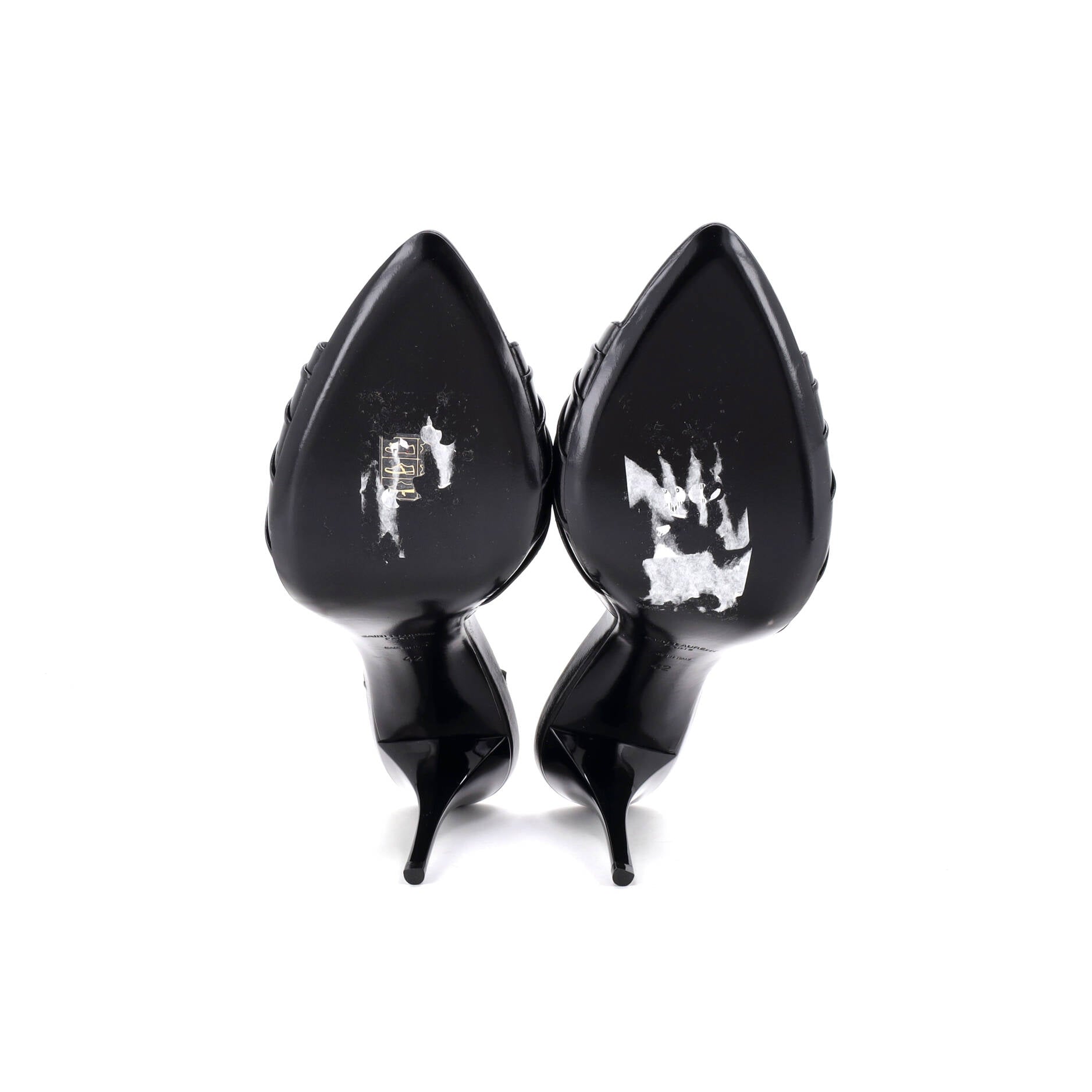 Women's Babylone Heeled Mule Sandals Leather