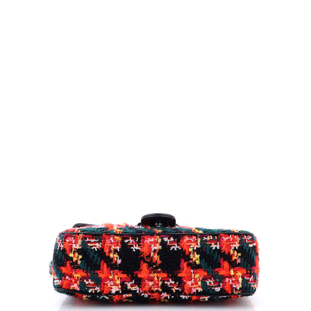 GG Marmont Flap Bag Tweed Small