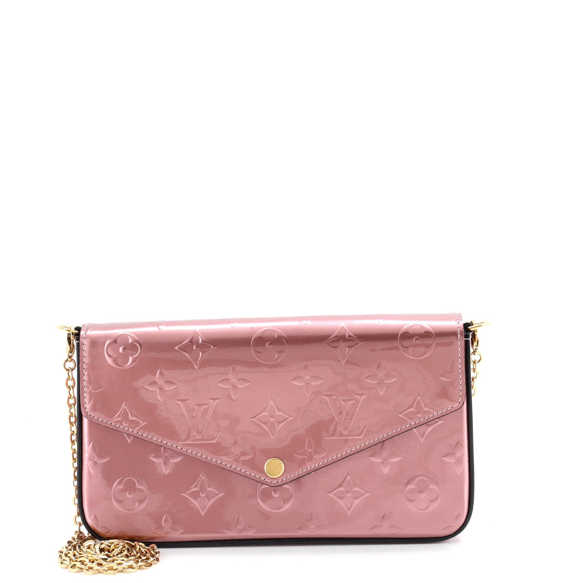 Felicie Pochette Limited Edition Metallic Monogram Vernis