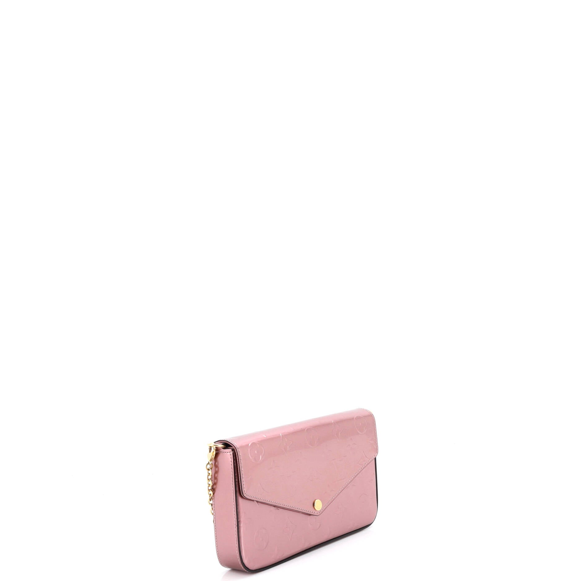 Felicie Pochette Limited Edition Metallic Monogram Vernis