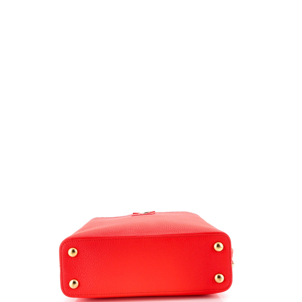 Braided Chain Capucines Bag Taurillion Leather BB