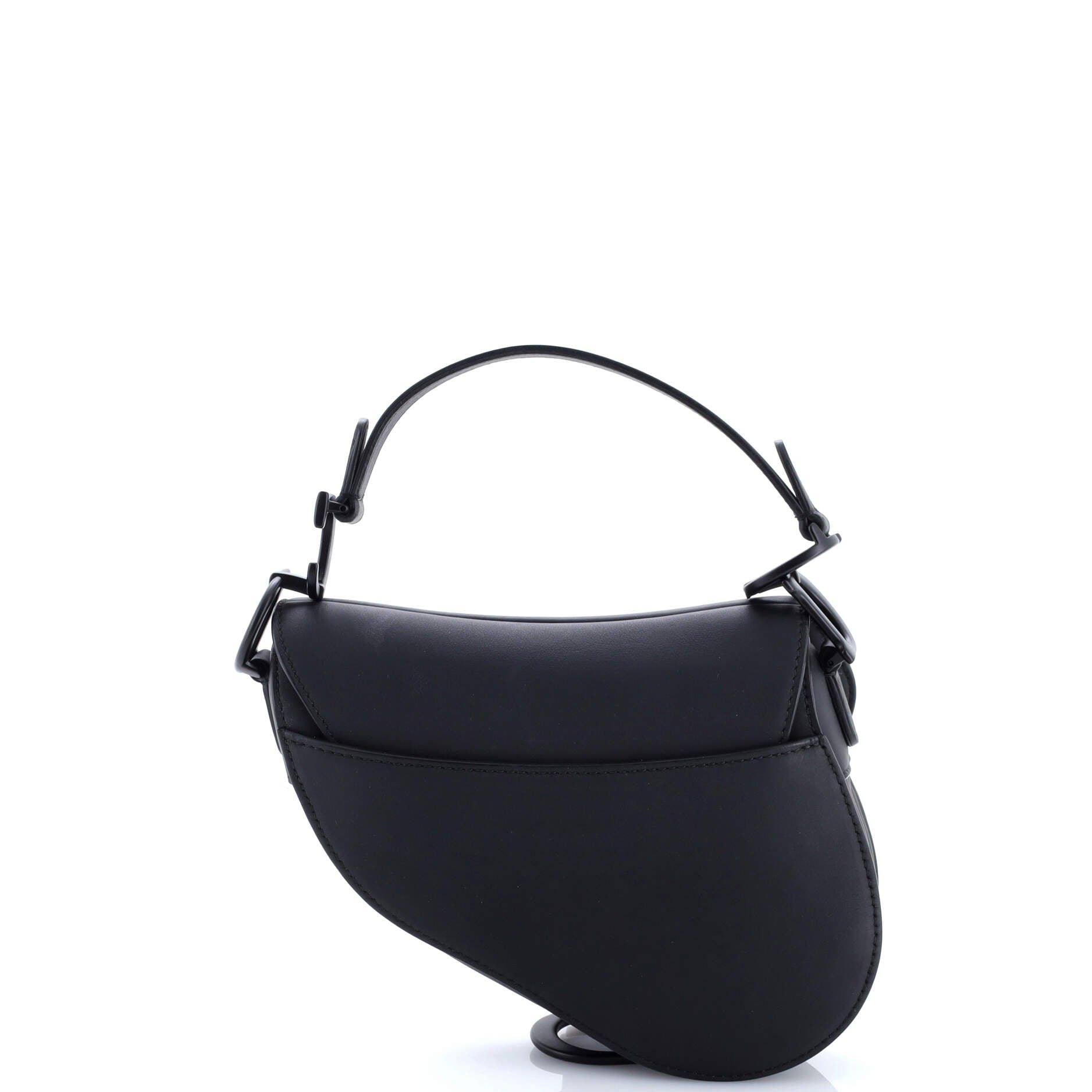 Ultra Matte Saddle Handbag Leather Mini