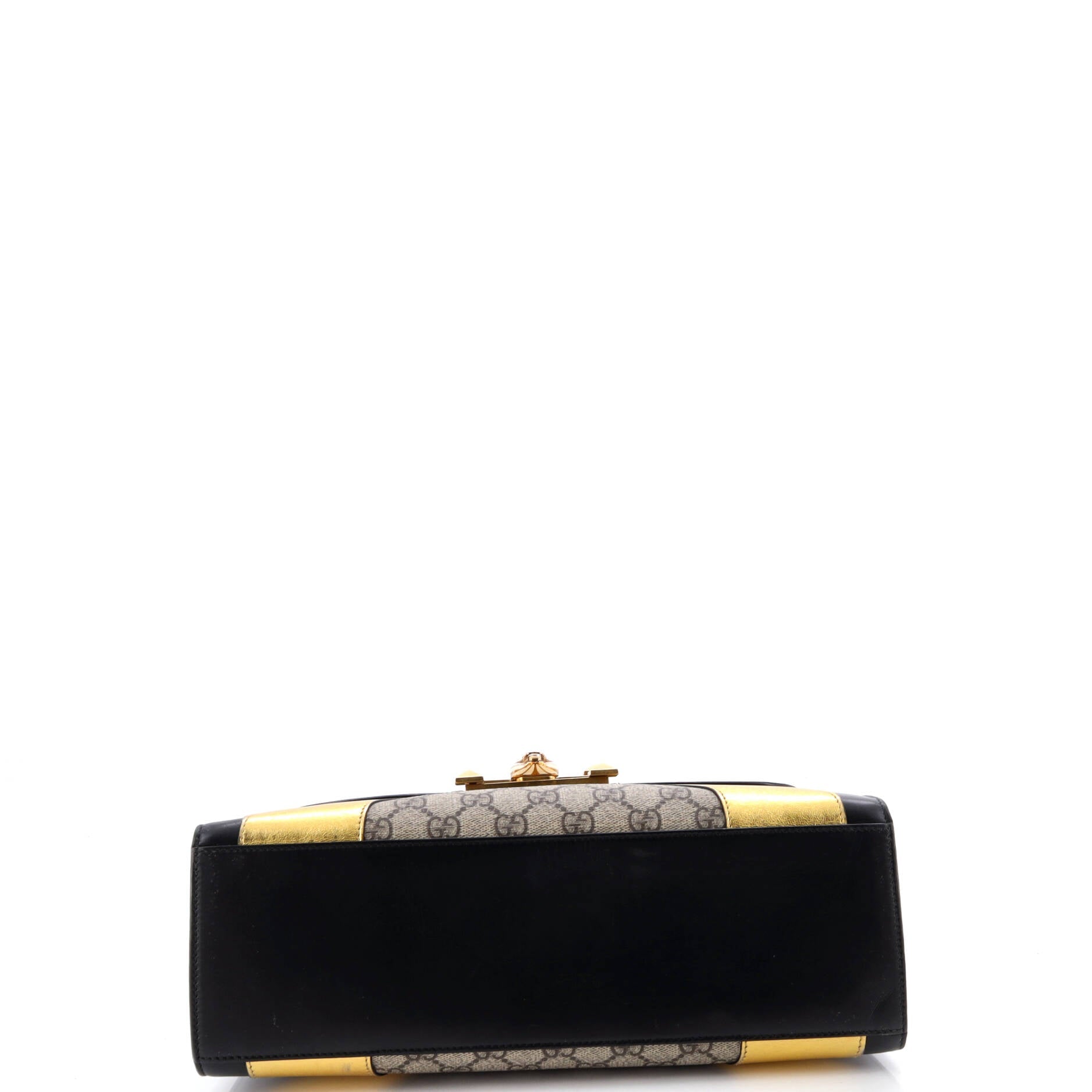 Osiride Top Handle Bag GG Coated Canvas and Leather Medium