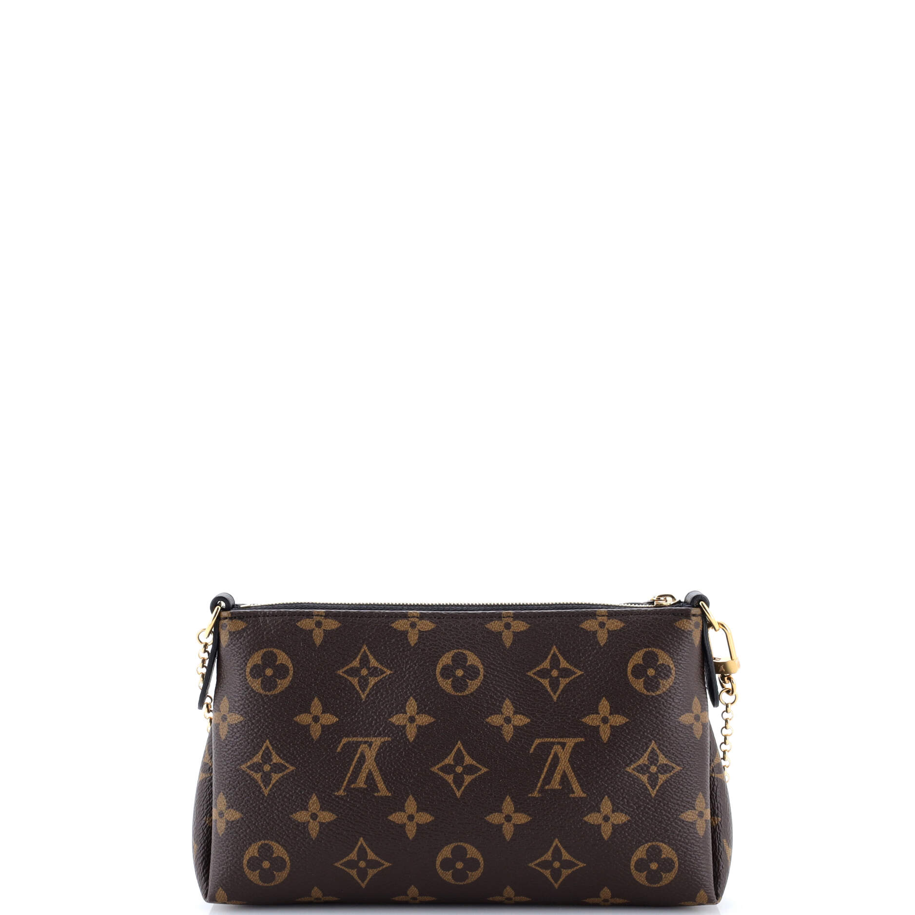Pallas Clutch Monogram Canvas with Leather