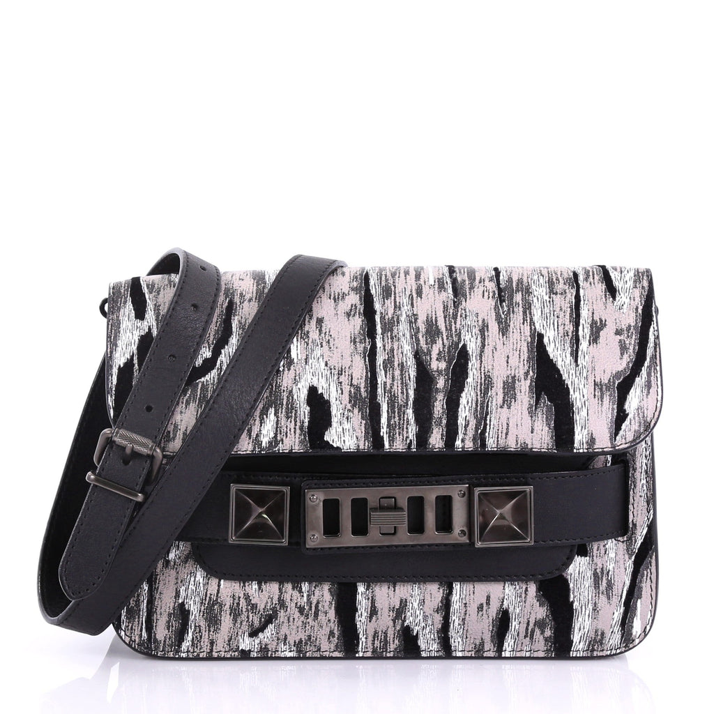 PS11 Crossbody Bag Printed Leather Mini