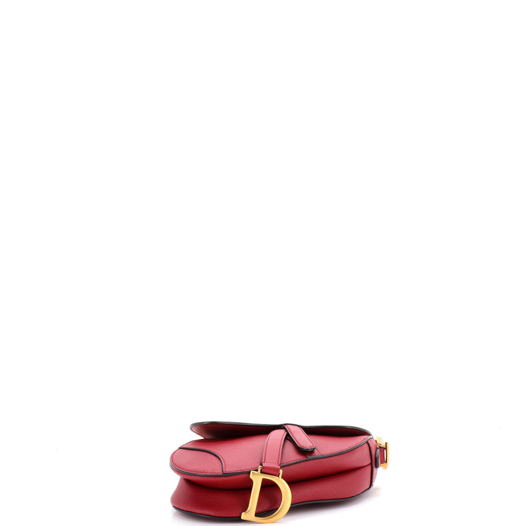 Saddle Handbag Leather Mini