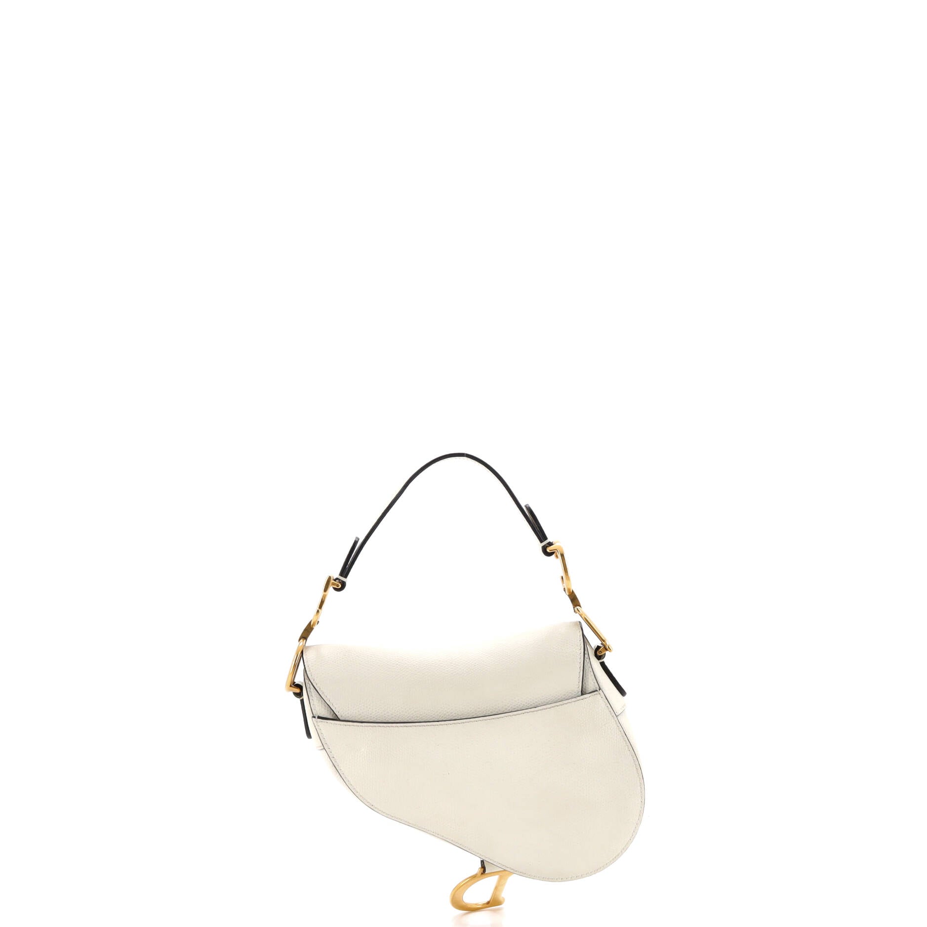 Saddle Handbag Leather Mini