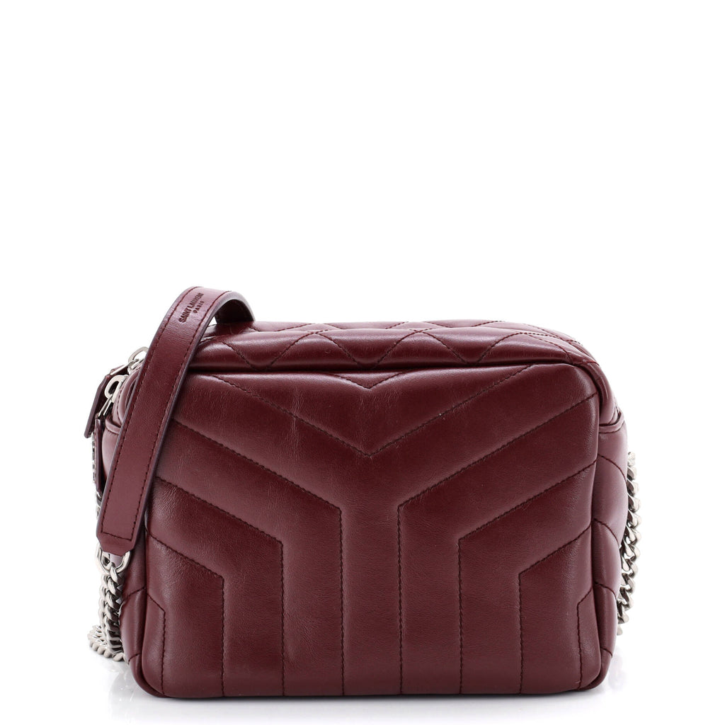 LouLou Bowling Bag Matelasse Chevron Leather Mini