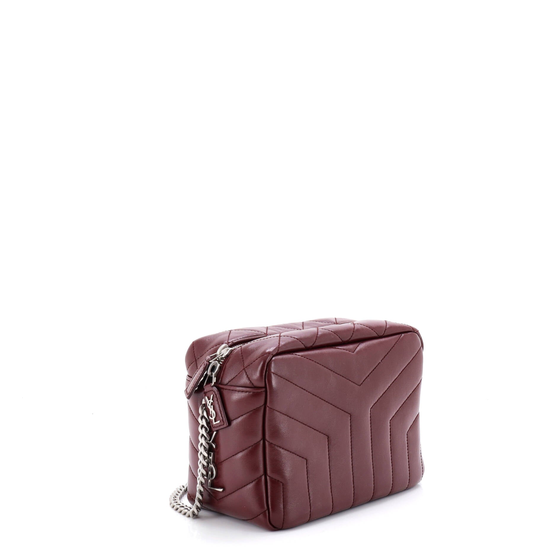 LouLou Bowling Bag Matelasse Chevron Leather Mini