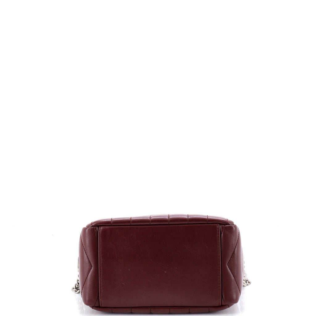 LouLou Bowling Bag Matelasse Chevron Leather Mini