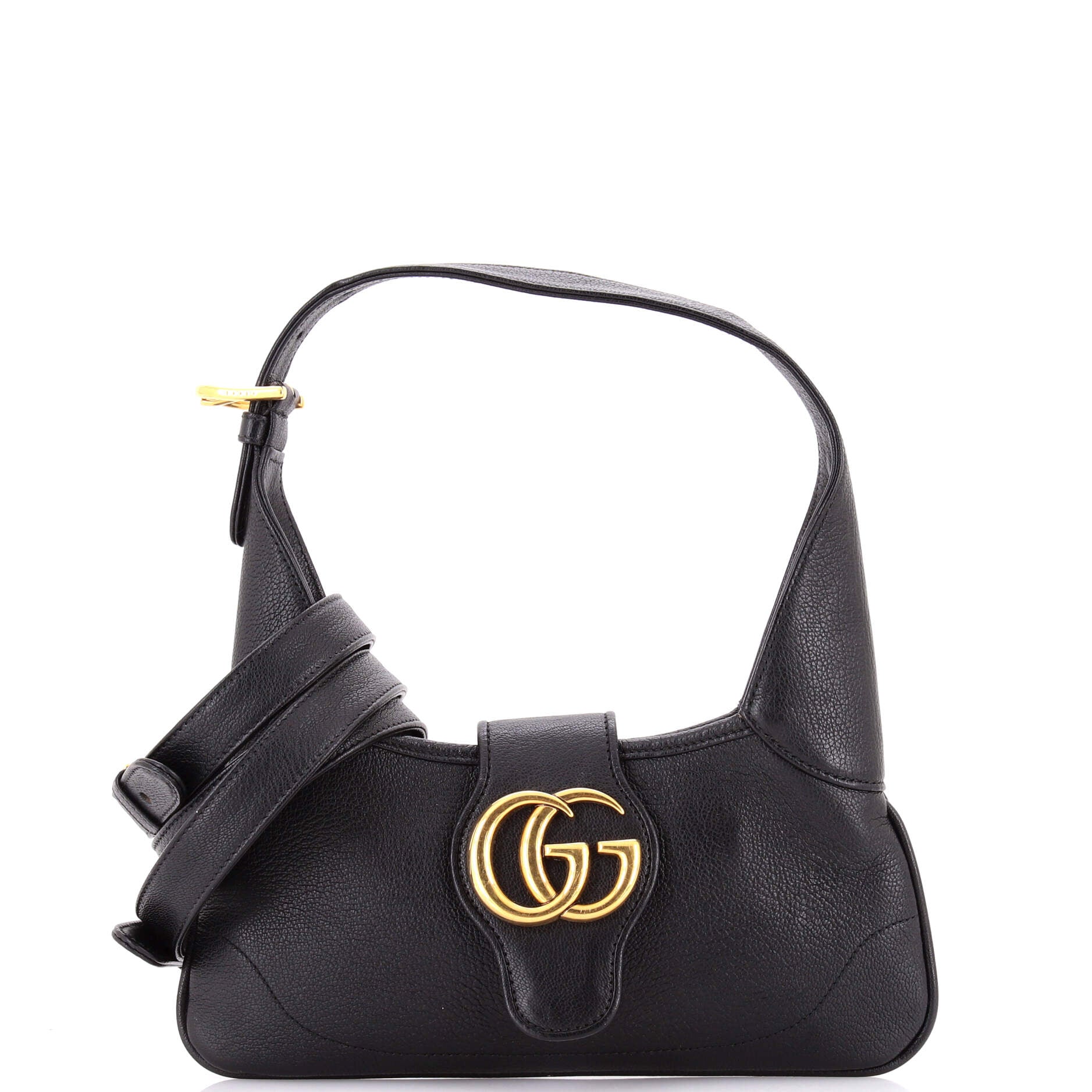 Monochrome Aphrodite Shoulder Bag Leather Small