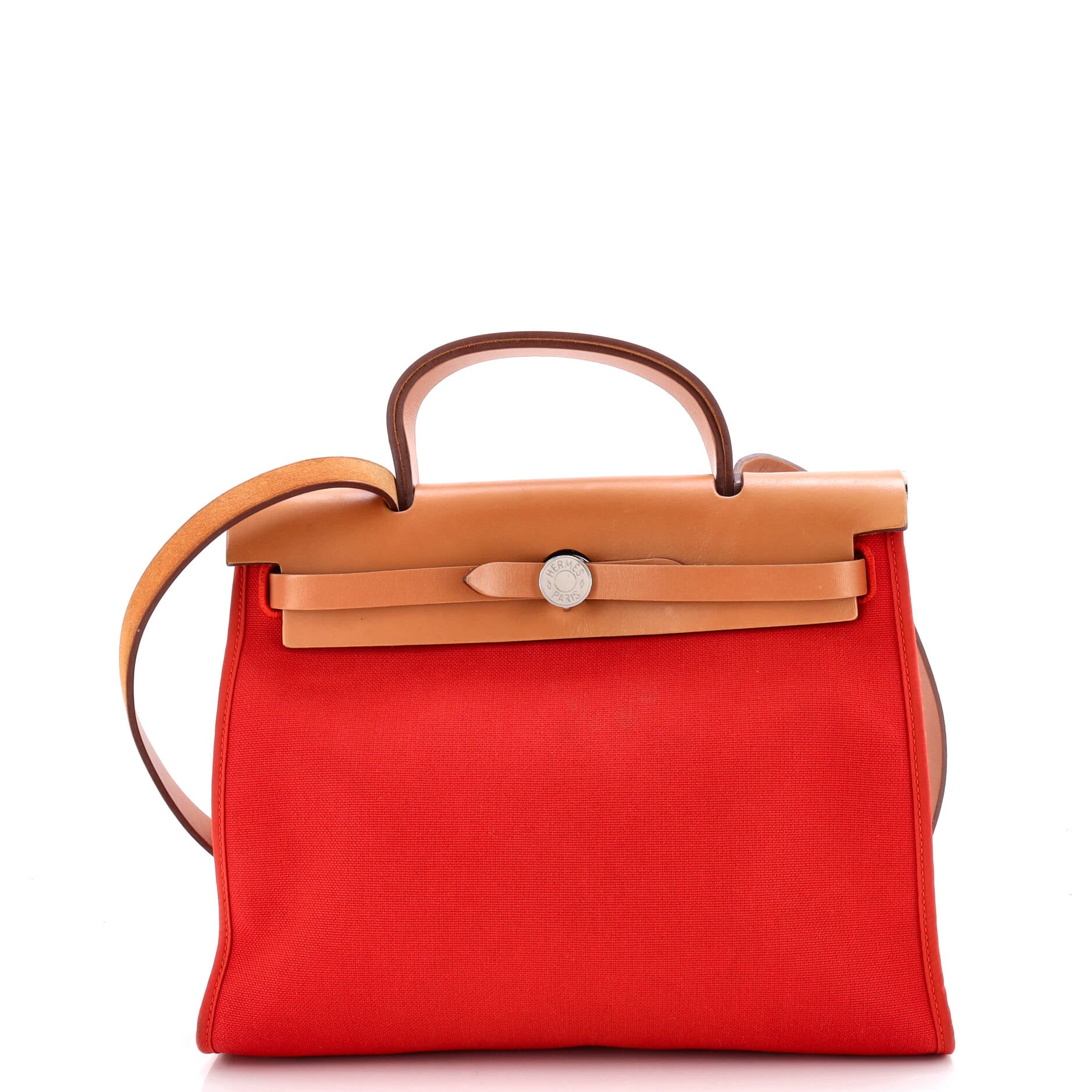 Herbag Zip Leather and Toile 31