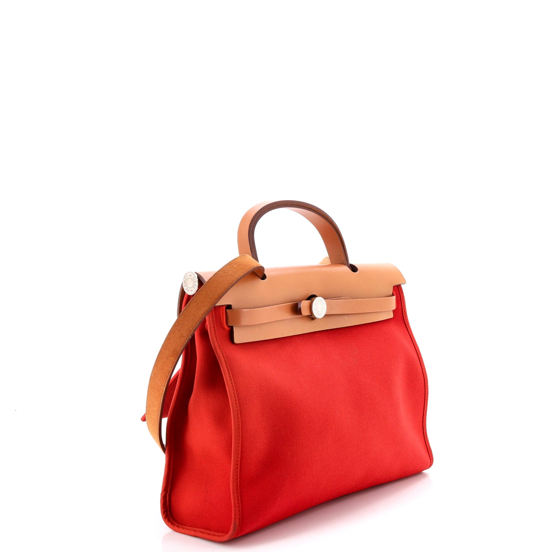 Herbag Zip Leather and Toile 31