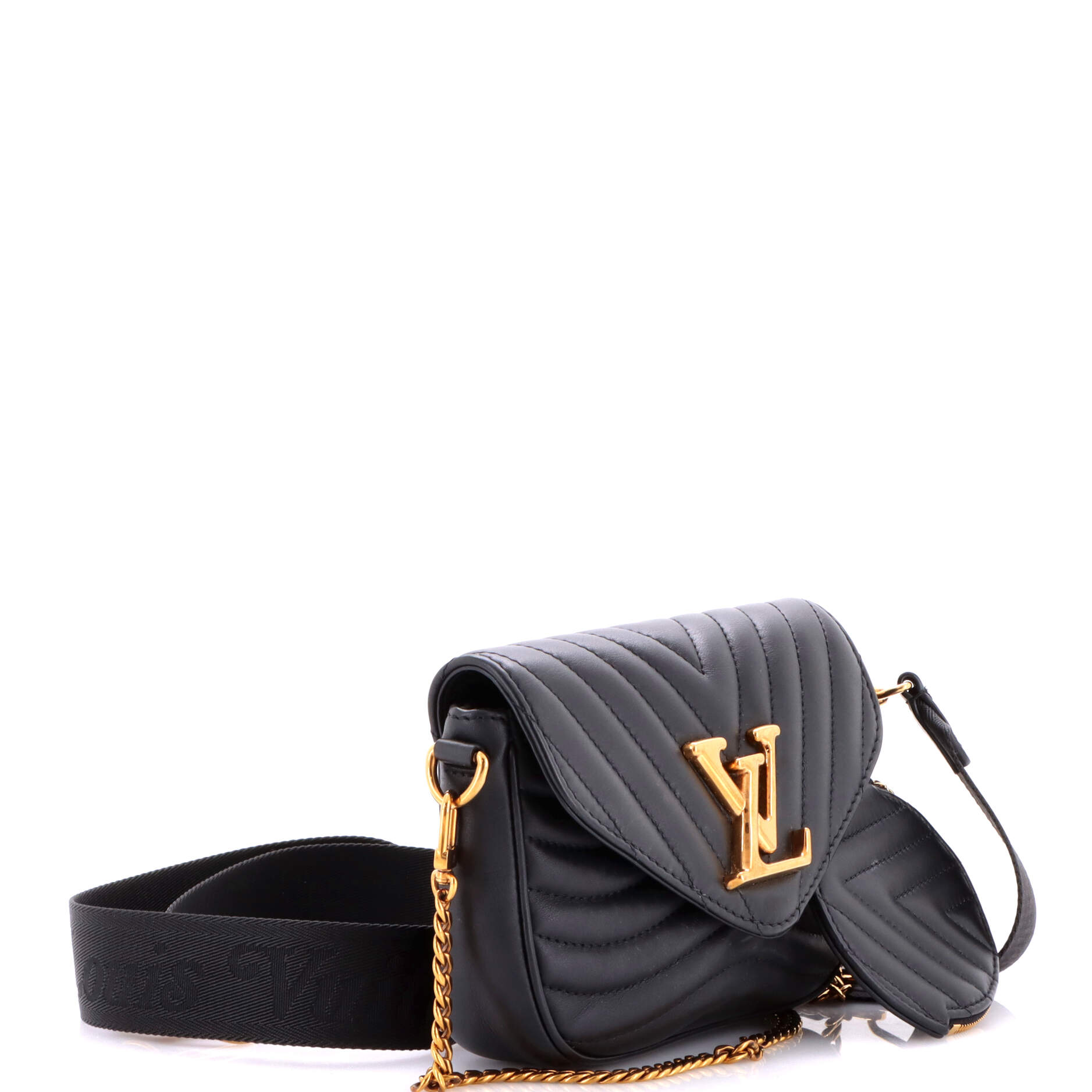 New Wave Multi Pochette Quilted Leather