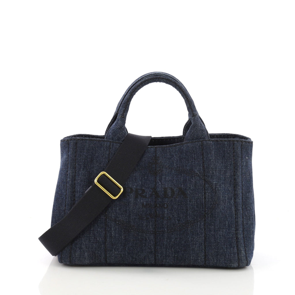 Canapa Convertible Tote Denim Mini