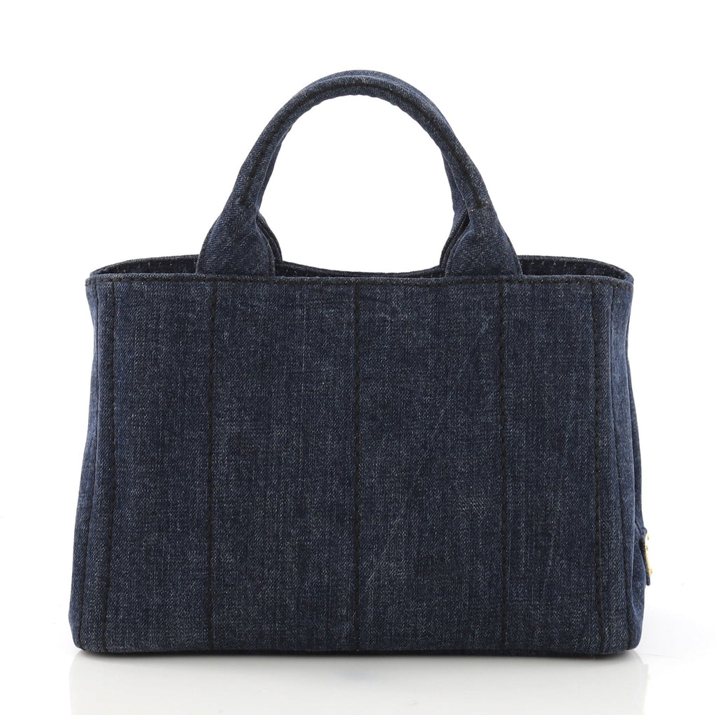 Canapa Convertible Tote Denim Mini