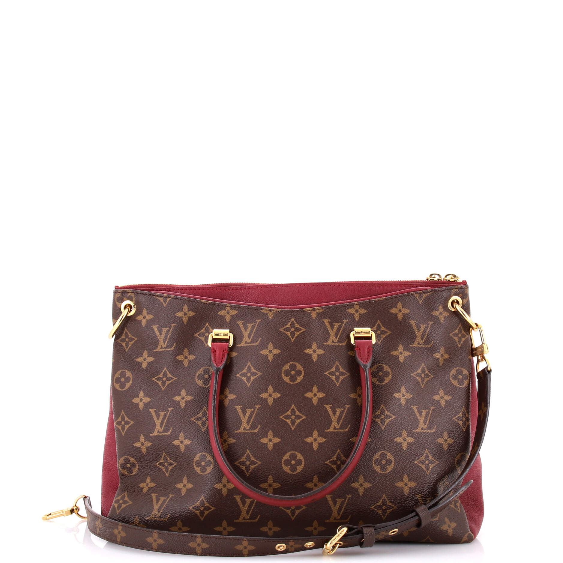 Pallas Tote Monogram Canvas with Leather BB
