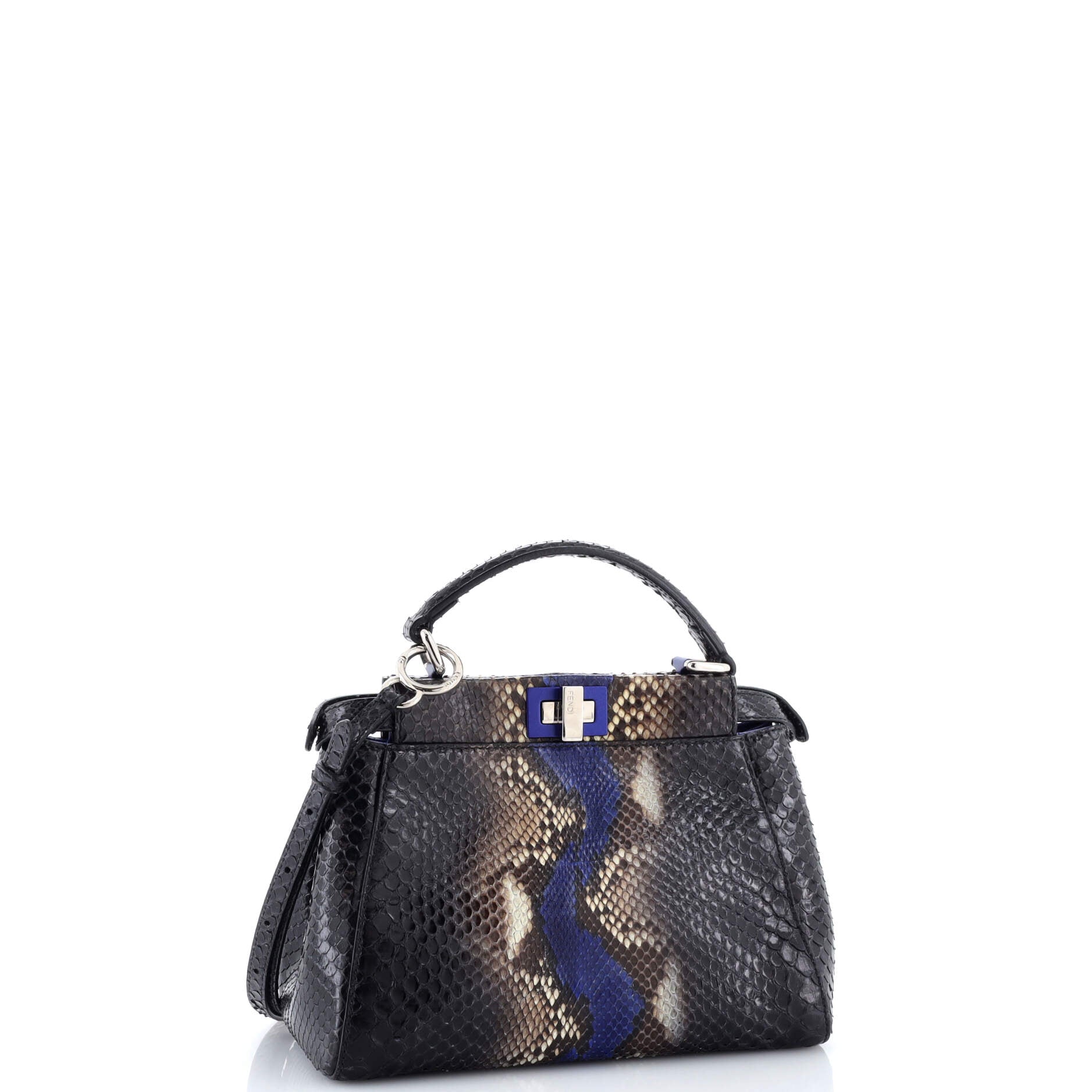 Peekaboo Bag Python Mini