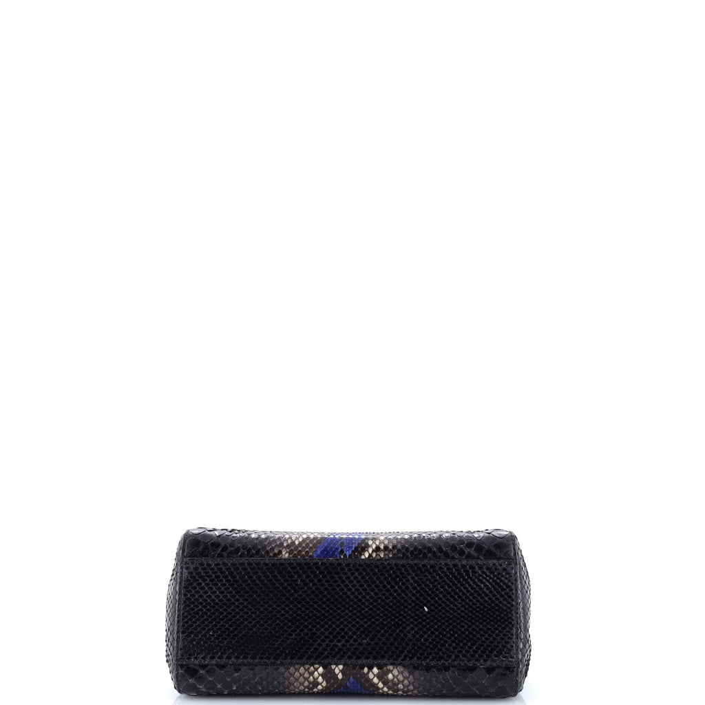 Peekaboo Bag Python Mini