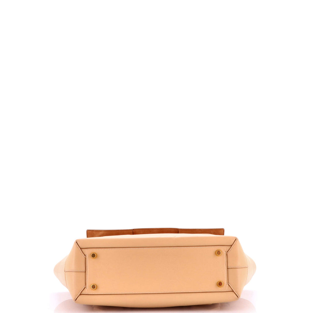 Arco Bag Maxi Intrecciato Leather Medium