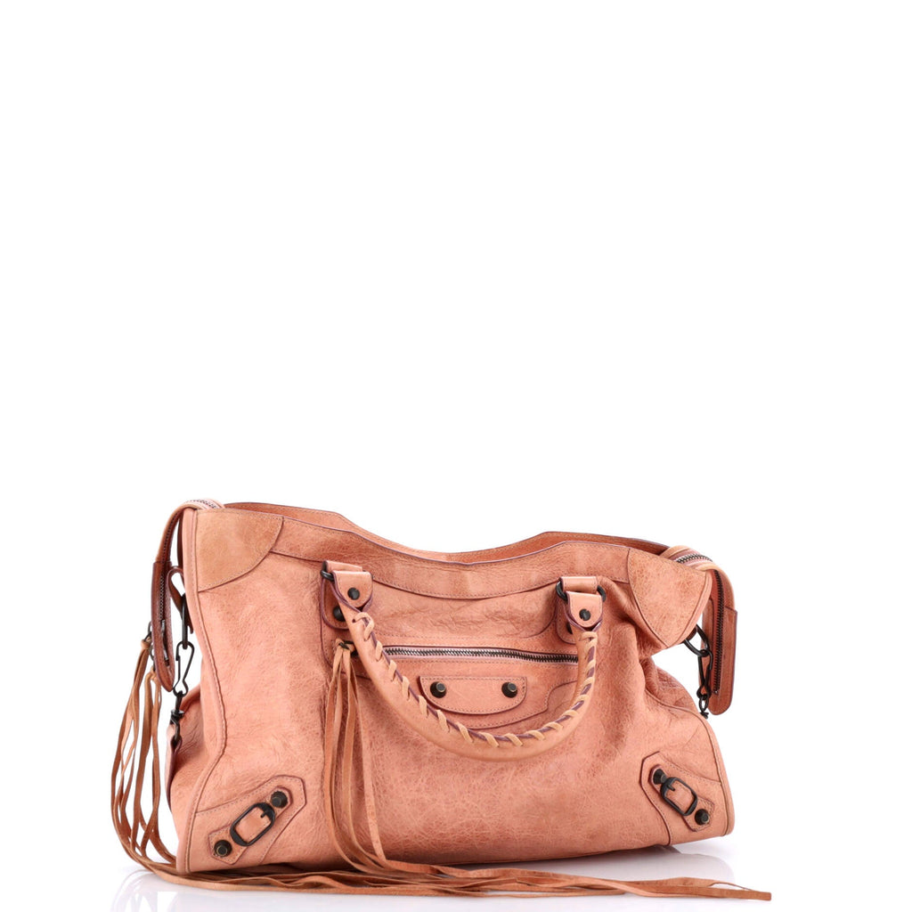 City Classic Studs Bag Leather Medium
