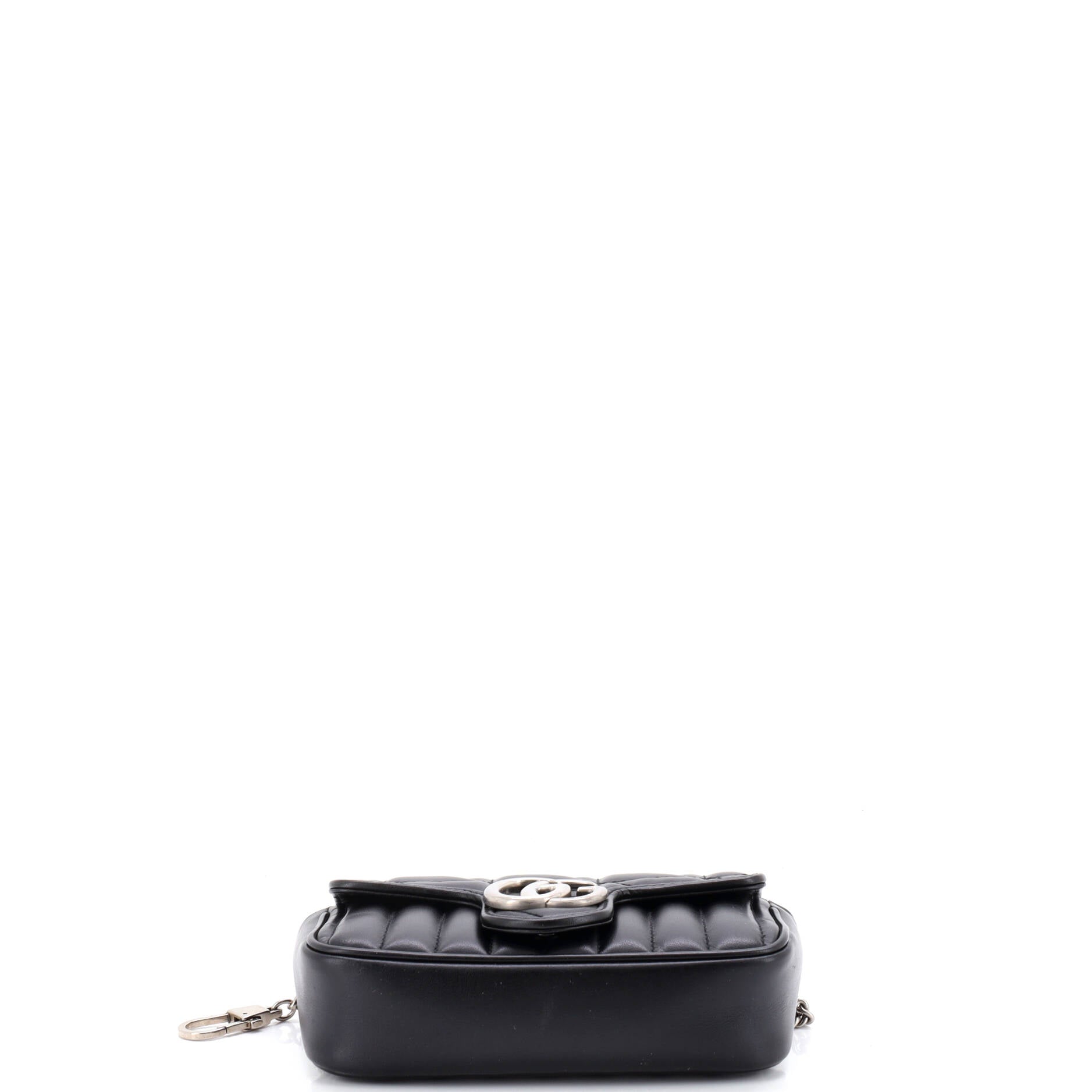 GG Marmont Flap Bag Mixed Matelasse Leather Super Mini