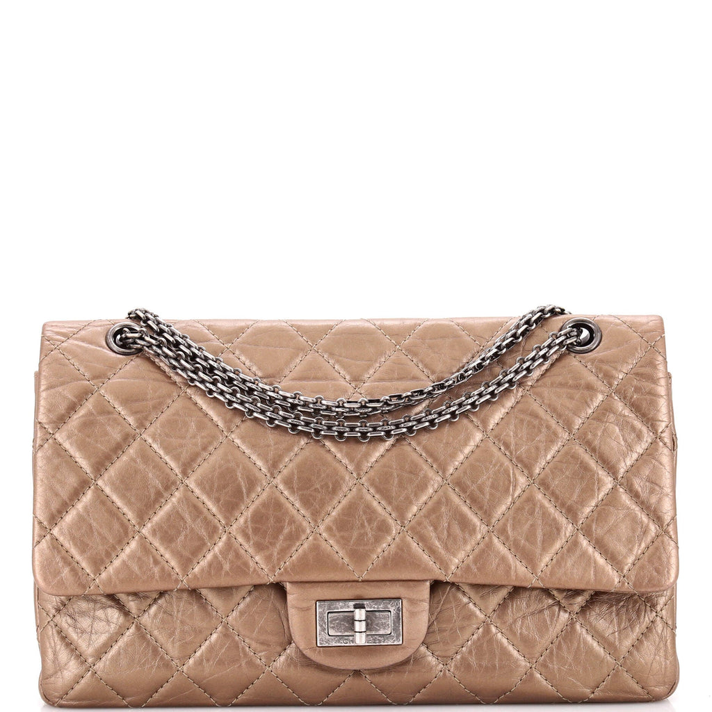 Reissue 2.55 Flap Bag Quilted Aged Calfskin 226