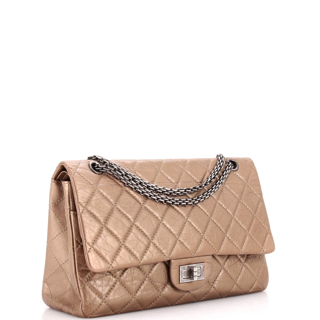 Reissue 2.55 Flap Bag Quilted Aged Calfskin 226