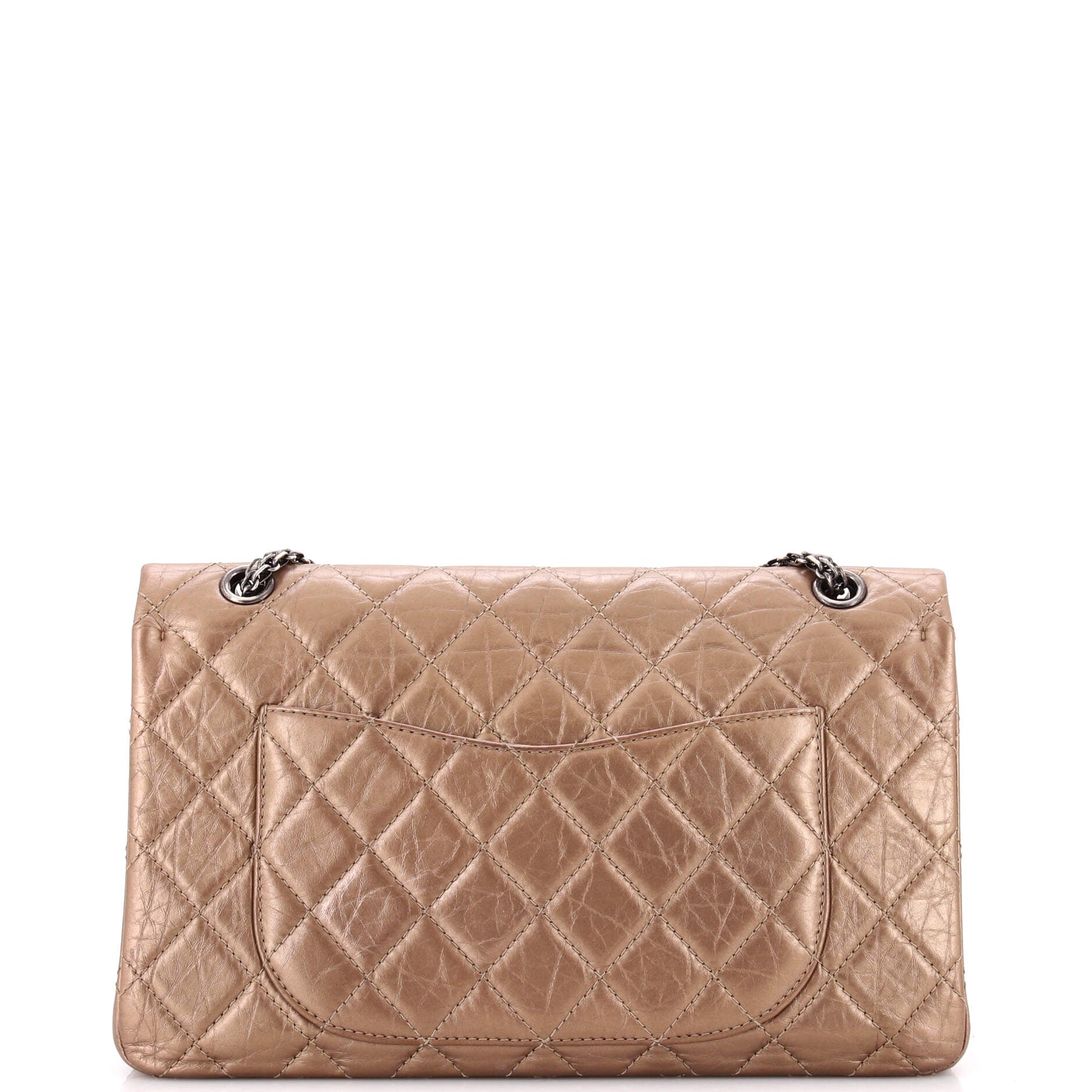 Reissue 2.55 Flap Bag Quilted Aged Calfskin 226