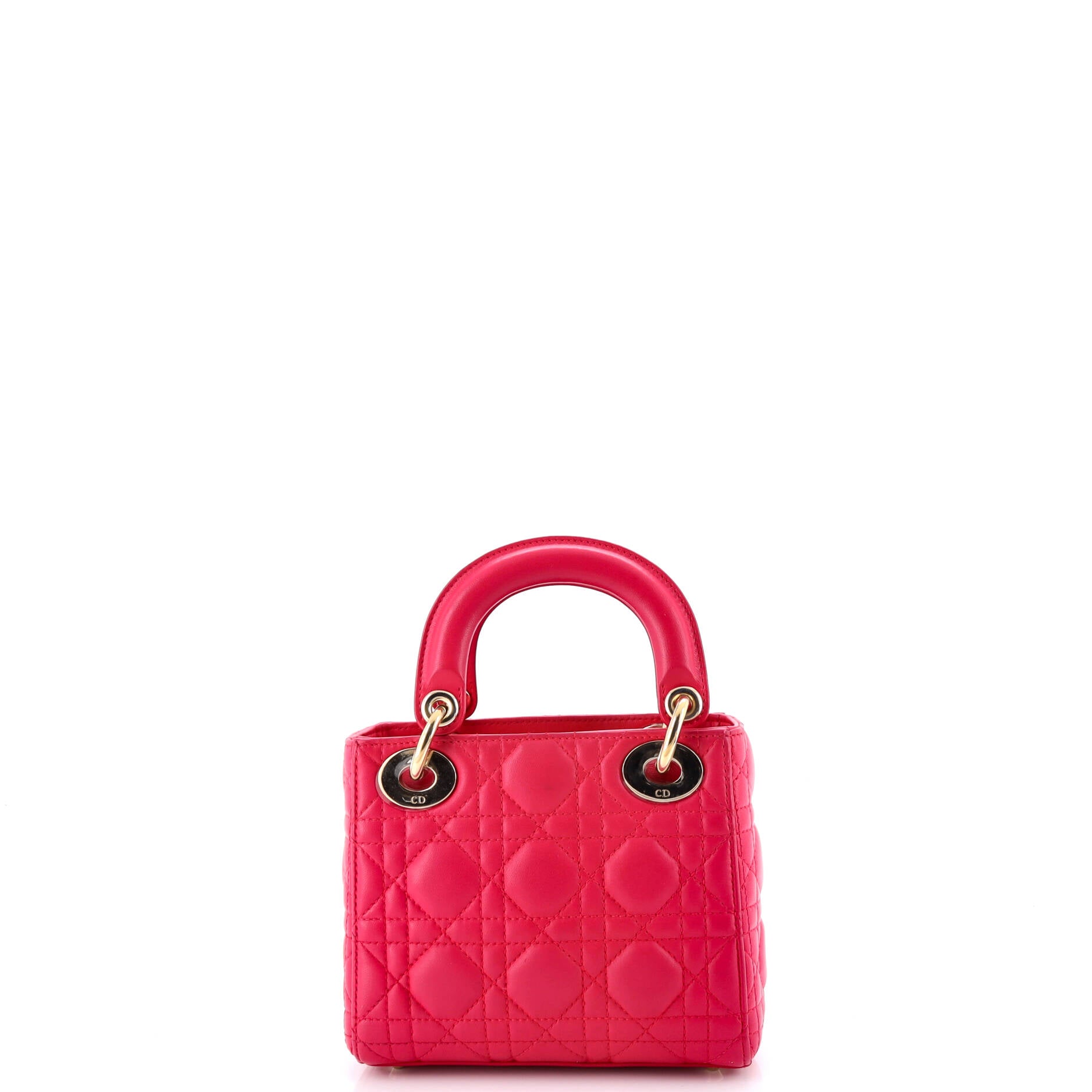 Lady Dior Bag Cannage Quilt Lambskin Mini