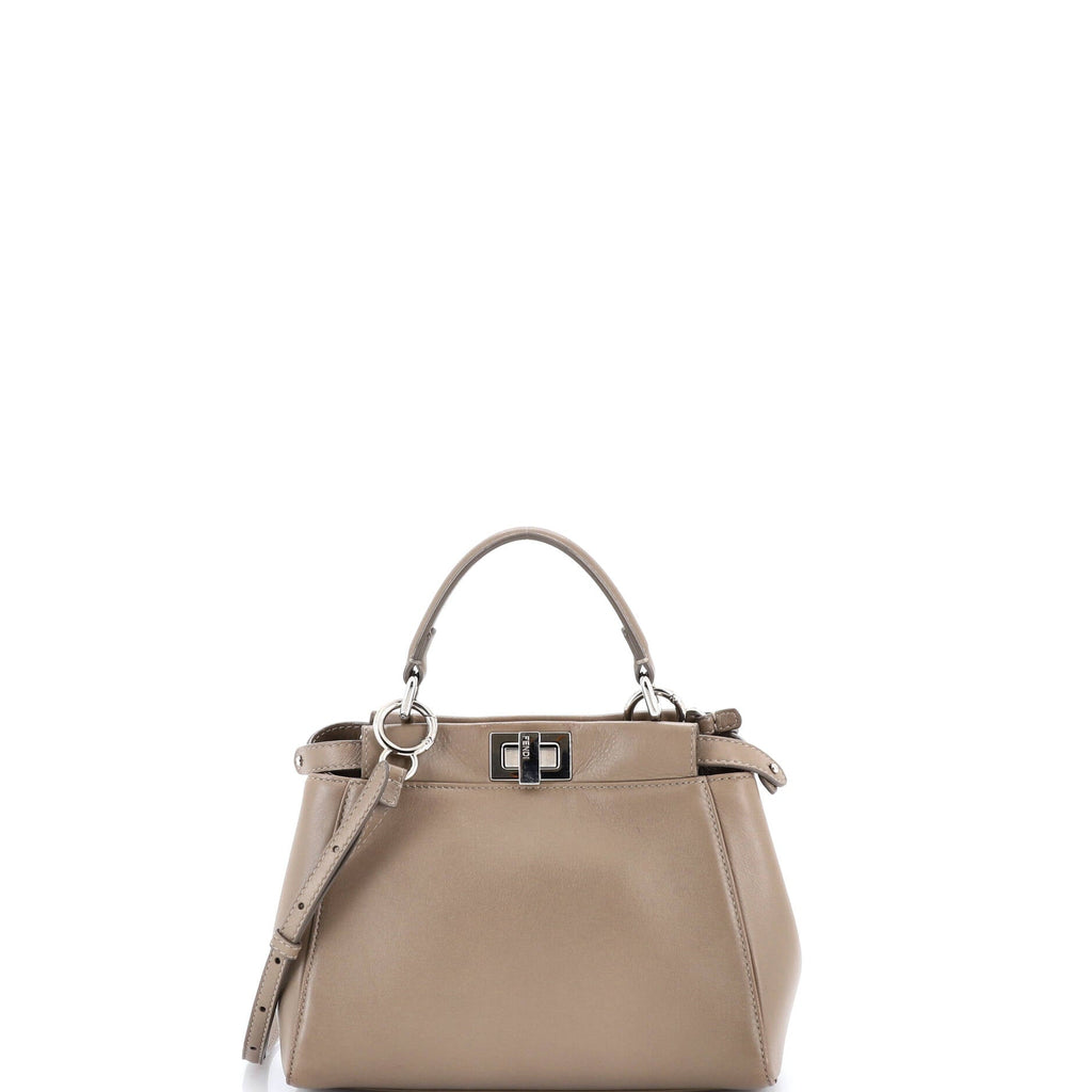 Peekaboo Bag Leather Mini