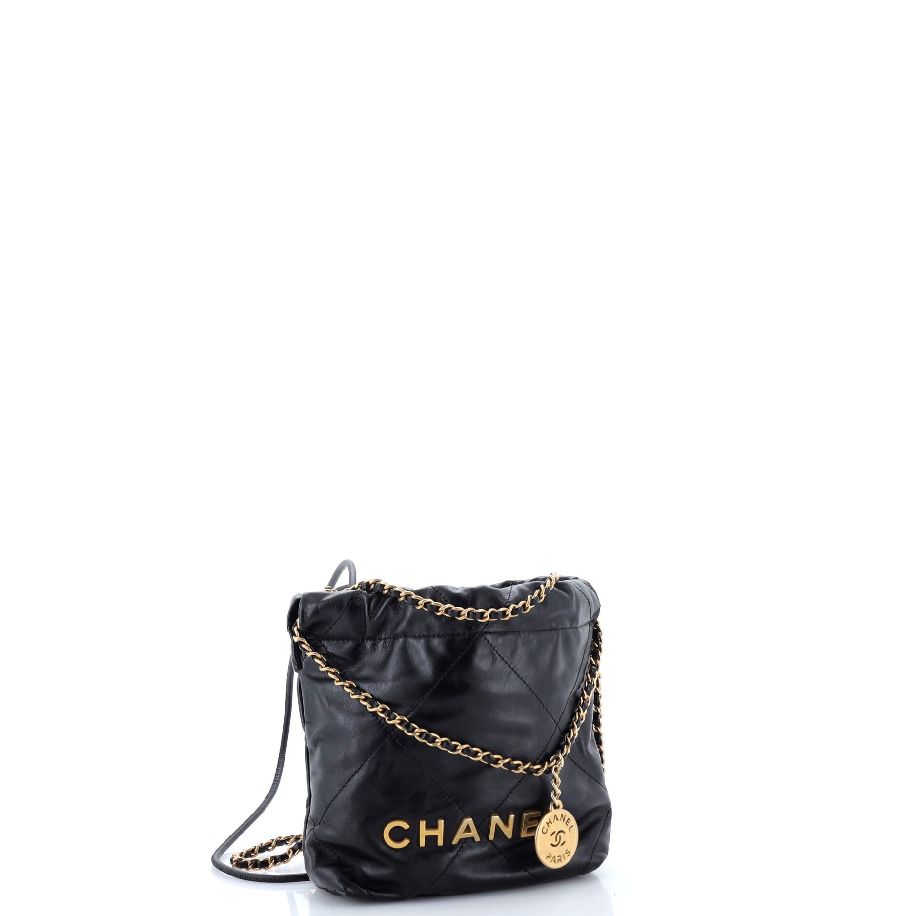 22 Chain Hobo Quilted Calfskin Mini